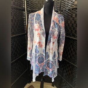 NWT Floral Cardigan
